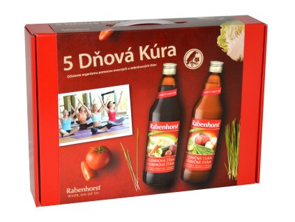Rabenhorst Detox kúra 5-dňová šťava 5x750ml