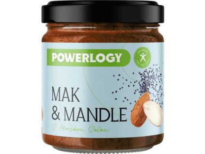 Powerlogy Mak & mandle 330 g