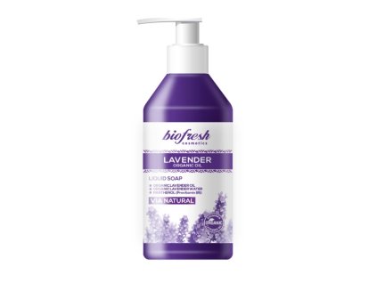 Biofresh Cosmetics Tekuté mydlo s levanduľovým BIO olejom 300 ml