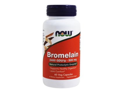 NOW Bromelain 500mg 60kps