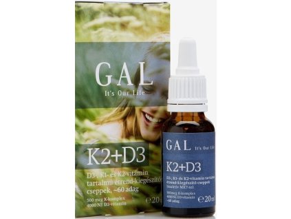 GAL Vitamín K2+D3
