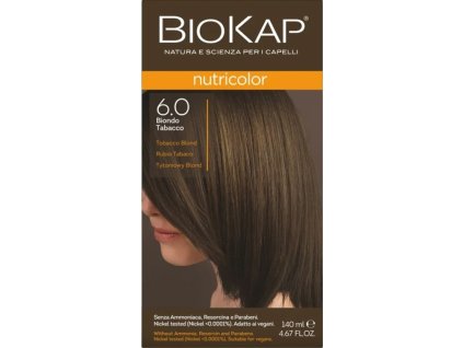 BIOKAP Nutricolor Farba na vlasy Tabakový blond 6.0