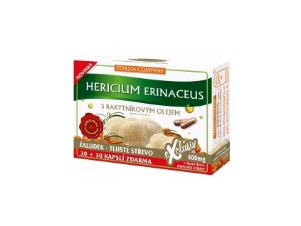 Hericium Erinaceus s rakytníkovým olejom