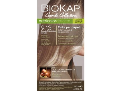 Biokap Nutricolor Delicato 9.13 Vanilka Veľmi Svetlá Blond 140 ml