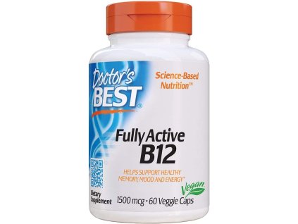 Dr.Best Vitamín B12 Fully Active 1500mcg 60kps