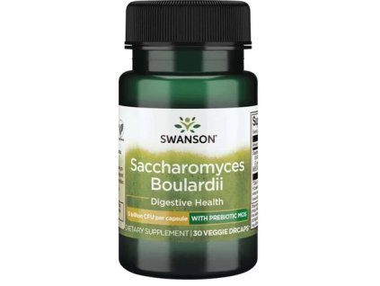 SWANSON Saccharomyces Boulardii 30 kapsúl