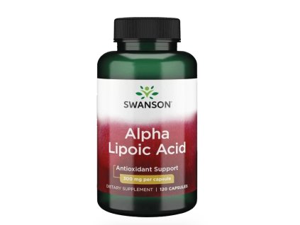 SWANSON Alpha Lipoic Acid 300 mg 120 kapsúl