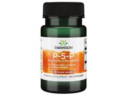 51762 swan vitamin p 5 p b6 20 mg 60kps