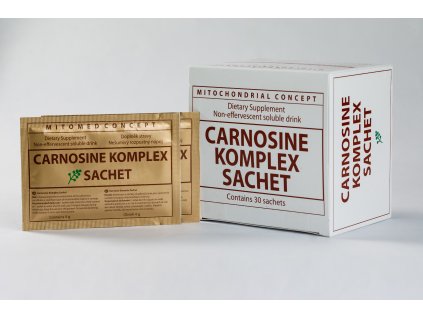 Mudr Kucera Carnosine komplex a 2 sachety vpravo
