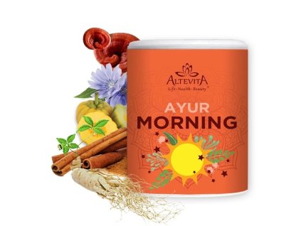 Altevita AYUR MORNING kávovinový nápoj s bylinami 100g 2