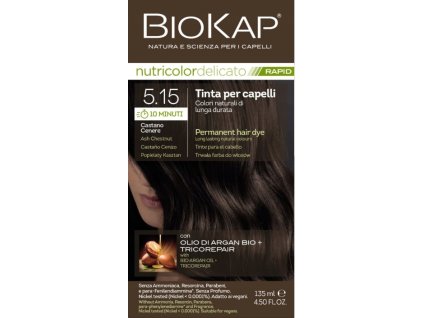 Biokap Nutricolor Delicato Rapid 5.15 Popolavý gaštan135 ml