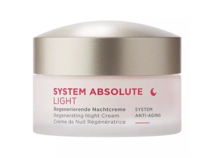 ANNEMARIE BÖRLIND System Absolute Ľahký regeneračný nočný krém anti aging 50 ml