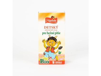 Apotheke Detský ovocný čaj, Bio 20x2 g