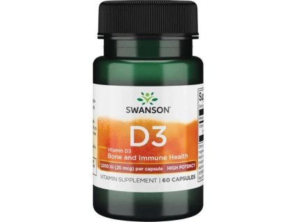 53424 swan vitamin d3 1000 iu 60kps