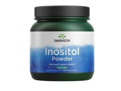 SWANSON Inositol prášok 100 % Pure 227 g