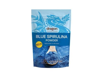 53481 spirulina modra prasok dragon bio 75g