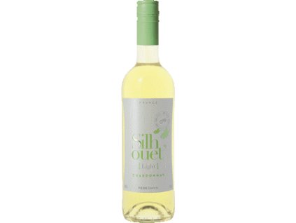 Silhouet Chardonnay 0%, biele suché víno 0,75L