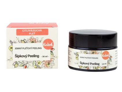 Kvitok Šípkový peeling 30 ml