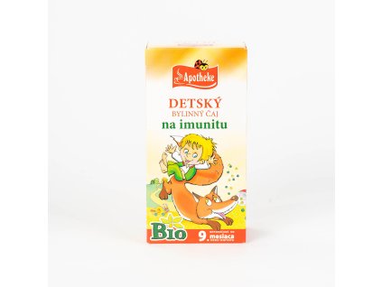 Apotheke Detský bylinný čaj na imunitu, Bio 20x1,5 g