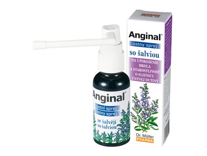 Dr. Müller Anginal ústny sprej so šalviou 30 ml