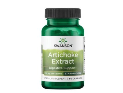 SWANSON Artichoke Extrakt 250 mg 60 kapsúl 1
