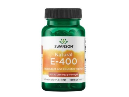 SWANSON Vitamín E 400 IU 100 kapsúl