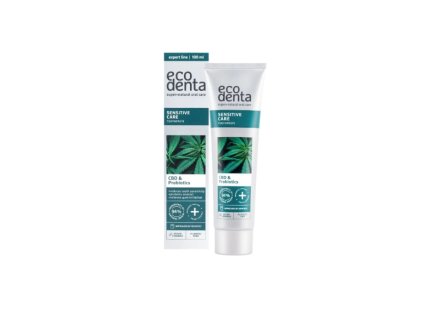 Ecodenta Zubná pasta s CBD a probiotikami 100 ml