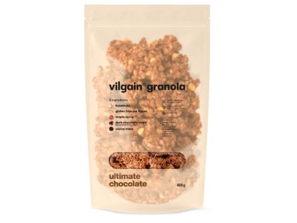 Vilgain Bezlepková granola Ultimátna čokoláda 400 g 1