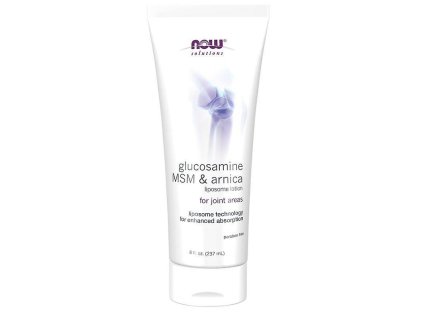 NOW glukozamin MSM Arnica lipozomove mlieko