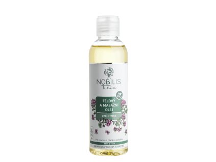 Nobilis Tilia Telový a masážny olej celulitída 200 ml