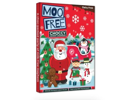 Moo Free Adventný kalendár kakaový 70 g