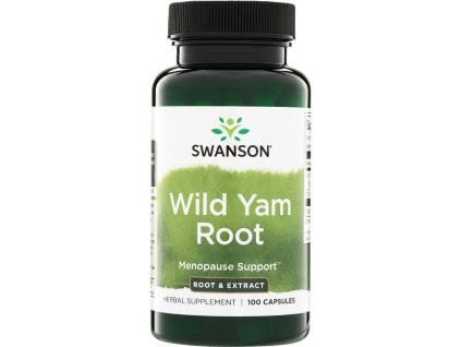 SWANSON Wild Yam Root 100 kapsúl