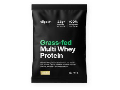 Vilgain Grass Fed Multi Whey protein, vanilka 30 g