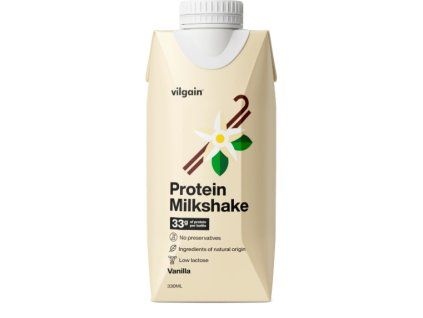 Vilgain Protein Milkshake vanilka 330 ml