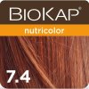 BIOKAP Nutricolor Farba na vlasy Medený blond 7.4 2