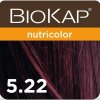 BIOKAP Nutricolor Farba na vlasy Slivková červená 5.22 2