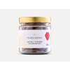 Slowlandia Jahody v mliečnej čokoláde bez cukru 150 g sklo