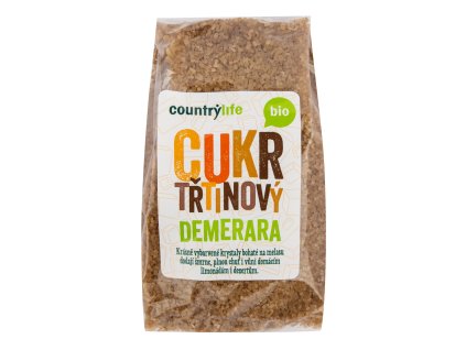 Cukr třtinový Demerara 500 g BIO COUNTRY LIFE