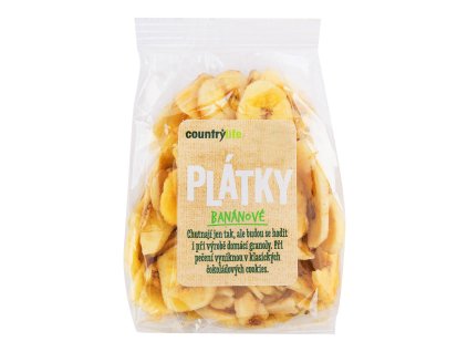 Banánové plátky 100 g COUNTRY LIFE