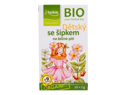 Čaj Dětský ovocný se šípkem 40 g BIO MEDIATE