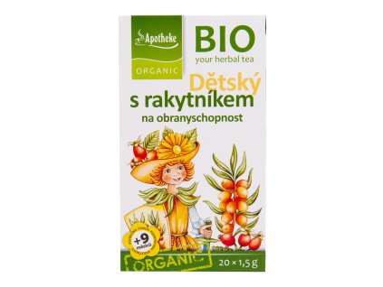 Čaj Dětský s rakytníkem 30 g BIO MEDIATE