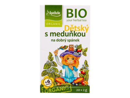 Čaj Dětský ovocný s meduňkou 40 g BIO MEDIATE