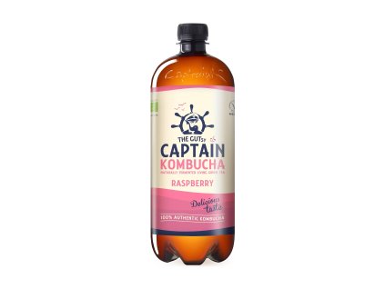 Captain kombucha malina 1 l BIO THE GUTSY