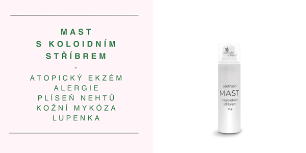 Koloidní stříbro pomáhá