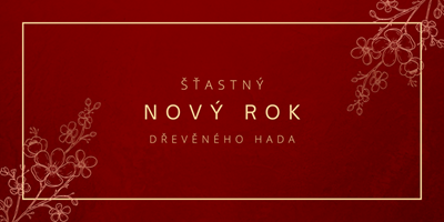 Nový čínský rok Dřevěného Hada