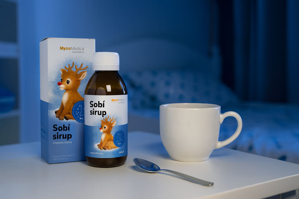 Novinka: Sobí sirup pro malé smrkálky