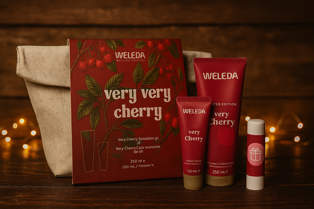 Vánoční třešňová novinka pro radost z krásné pleti