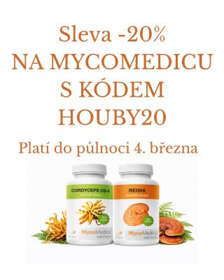 Jaro už je ve vzduchu a my pro vás máme takovou předjarní slevičku🌞. Zadej u pokladny kód HOUBY20 a sleva -20% na všechno...
