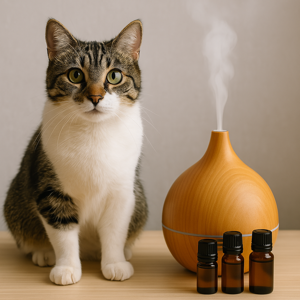 Katzen und ätherische Öle: Was ist sicher – und was nicht?