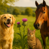 Mariendistel für Tiere: Sanfte Leberpflege für Hund, Katze und Pferd